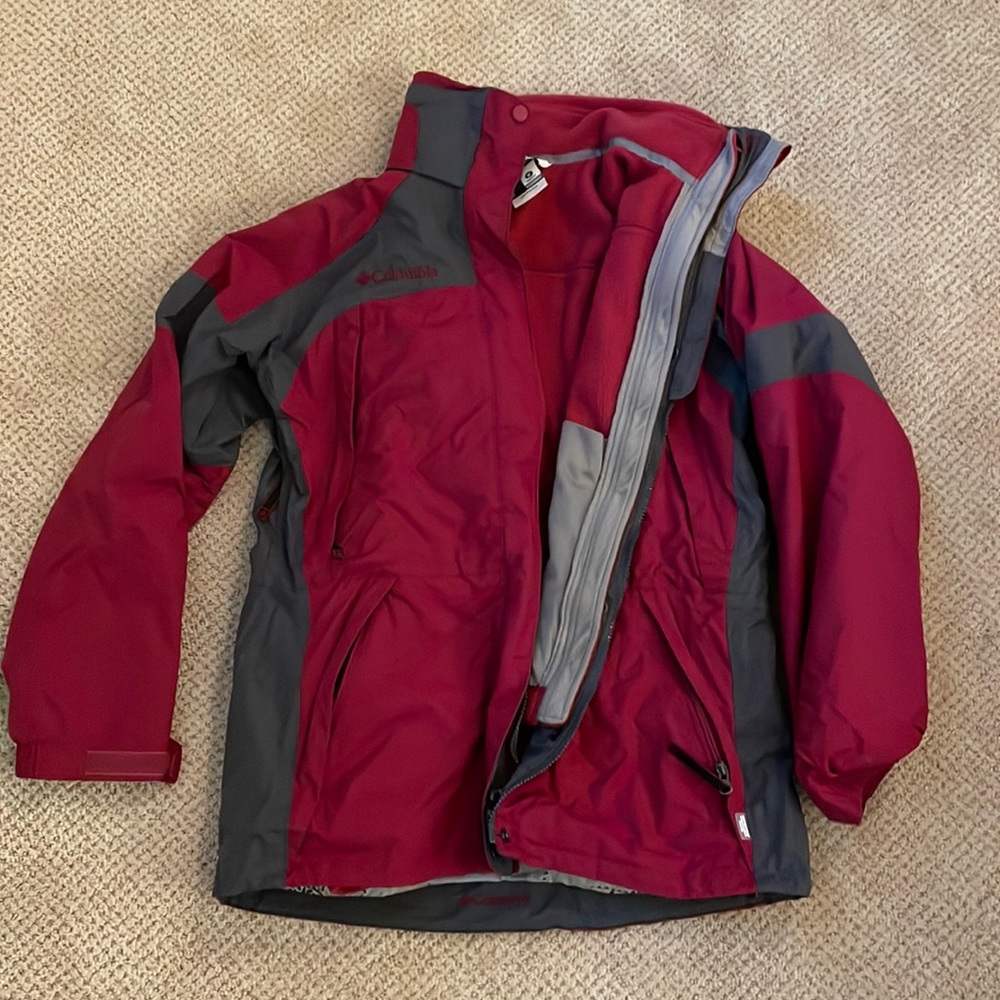 Columbia winter jacket 3in1